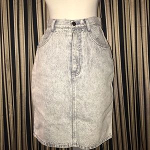 Vintage jean skirt